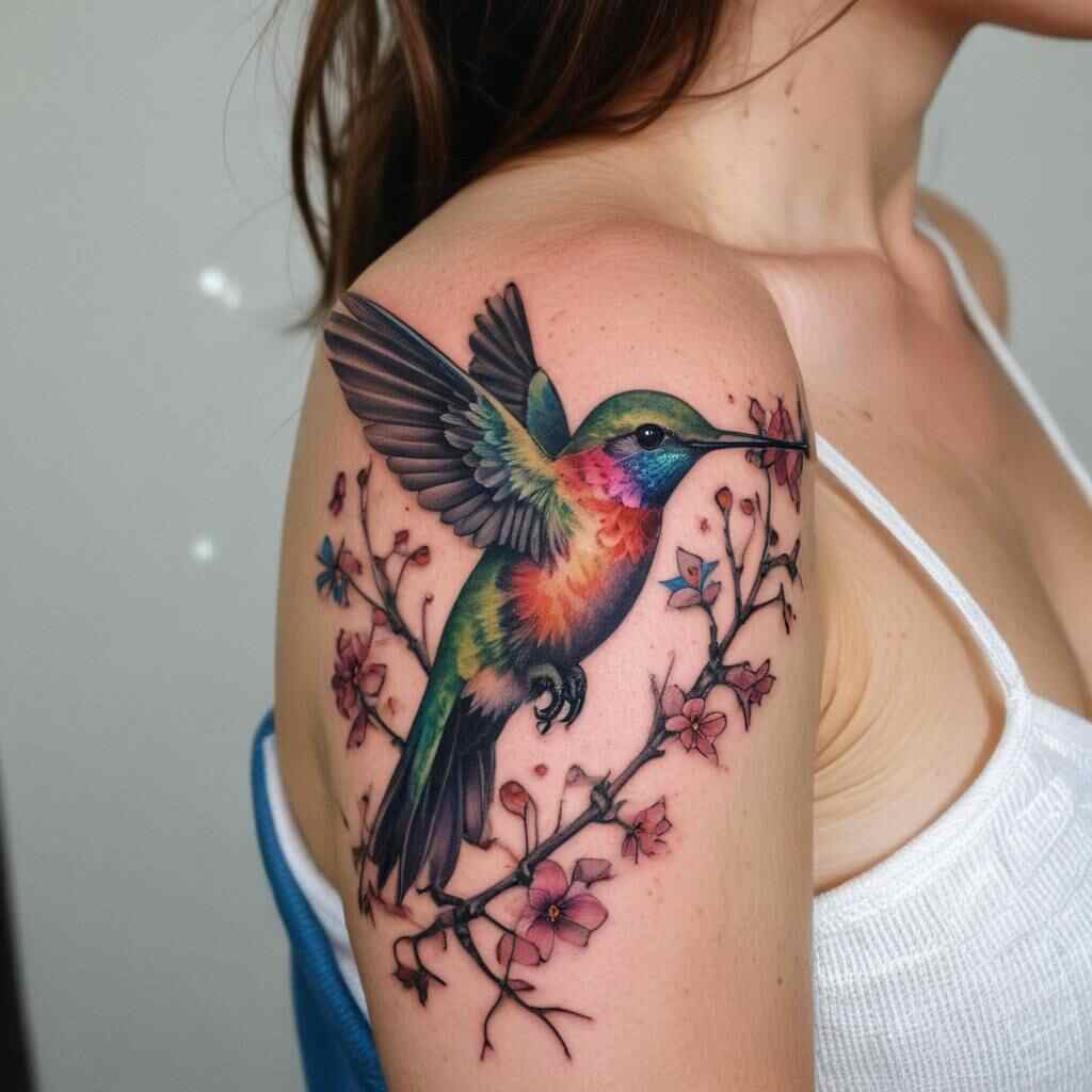 43 Alleviating Mental Health Tattoos That Rejuvenate One’s Faith In Life 20 Hummingbird tattoo